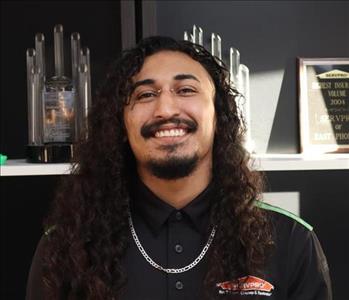Professional headshot of George Alvarez, Restoration Technician at SERVPRO of Phoenix, in uniform