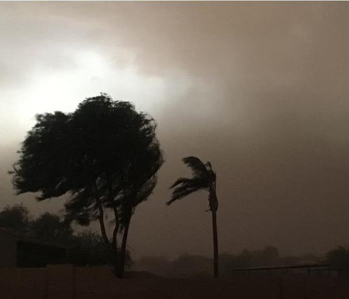 Strong AZ monsoons cause damage