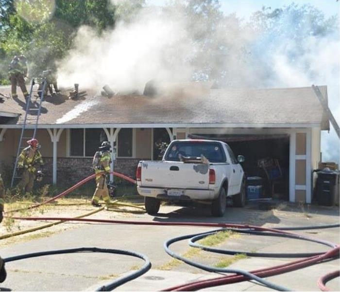 Fire at a Phoenix home