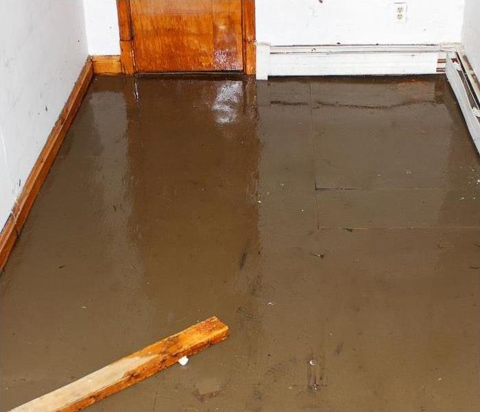 flooded basement in Phoenix home
